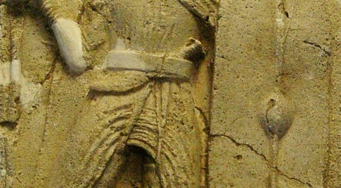 Weaponry and a healed wound from the Parthian era