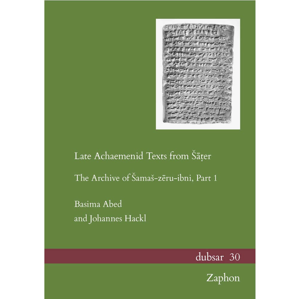 Late Achaemenid Texts from Šāṭer