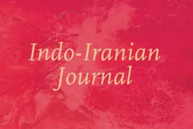 Indo-Iranian Journal
