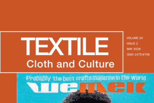 The cover of the Textile journal